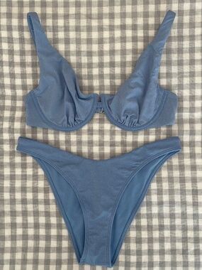 Abercrombie & Fitch Blue Bikini SET